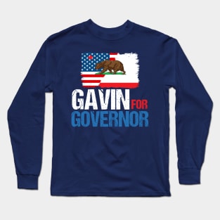 Gavin for Governor California Election Long Sleeve T-Shirt